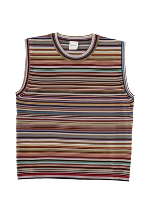 Paul Smith striped merino-wool sweater - Brown