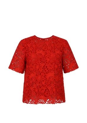 Valentino Garavani crew-neck top - Red