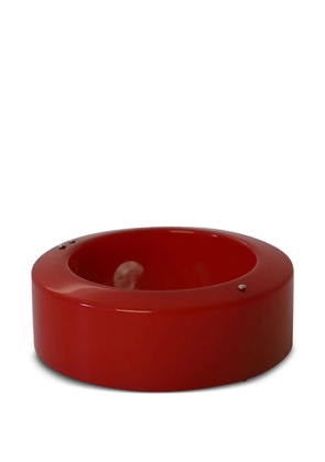 Lanvin Pre-Owned studded engraved-logo bangle - Red