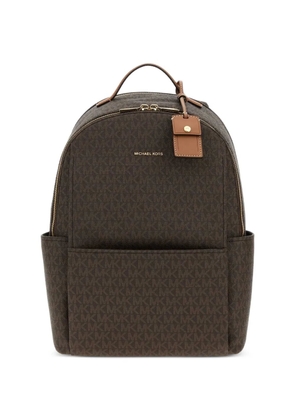 Michael Michael Kors large Sable logo-print backpack - Brown