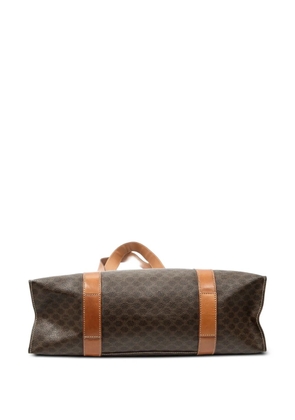 Celine Pre-Owned Macadam pattern tote bag - Brown