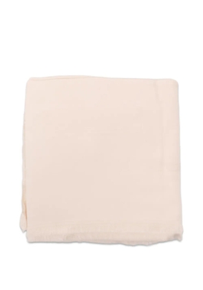 Elisabetta Franchi fringed-edge scarf - Neutrals