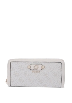 GUESS USA Lindsey logo-print wallet - Neutrals