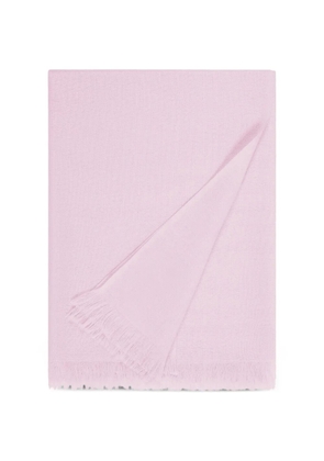 BOMPARD fringed cashmere scarf - Pink