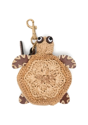 Anya Hindmarch turtle-shaped earphone case - Neutrals