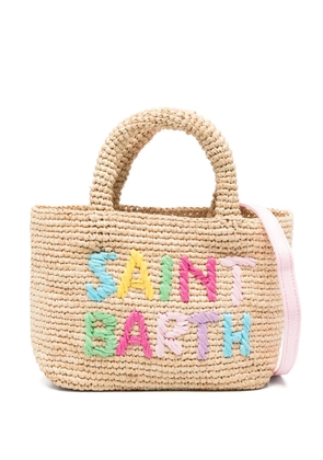 MC2 Saint Barth raffia tote bag - Neutrals