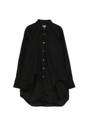 Black Comme Des Garçons chest-pocket shirt