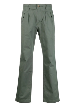 Rossignol organic-cotton chino trousers - Green