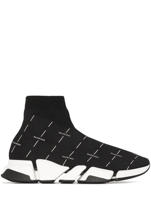 Balenciaga Speed 2.0 knitted sneakers - Black