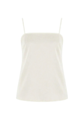 Alberta Ferretti spaghetti-strap blouse - White