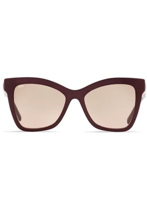 MCM 712S butterfly-frame tinted sunglasses - Red