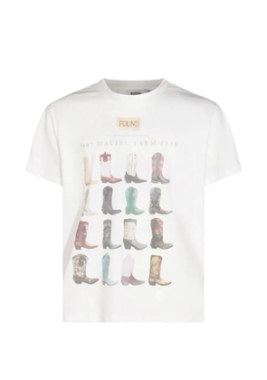 FOUND graphic-print T-shirt - White