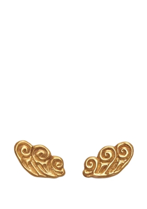 Labelled Jewellery Wave earrings - Gold
