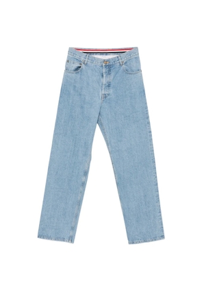 Thom Browne five-pocket buckle-strap jeans - Blue