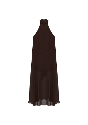 Gestuz Gzdorah halterneck maxi dress - Brown