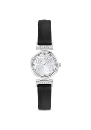 Furla textured dial 32mm watch - Silver