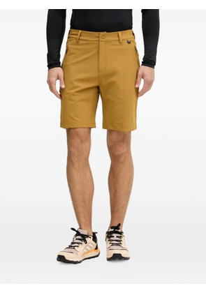 Viking Expander logo-print shorts - Yellow