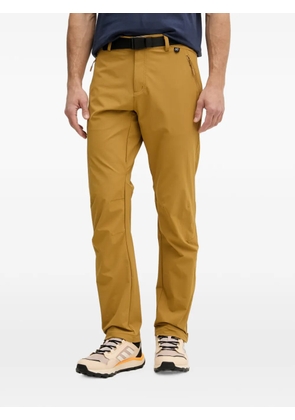 Viking Expander logo-print zip-pockets trousers - Yellow