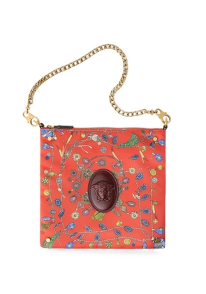 Versace Cabine printed duchesse shoulder bag - Red