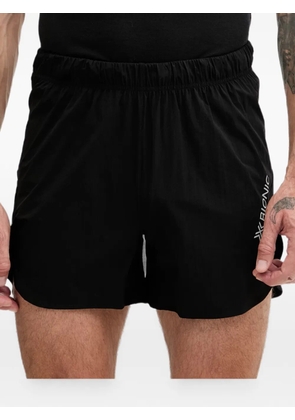 X BIONIC logo-print elasticated-waist shorts - Black
