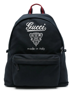 Gucci Crest backpack - Blue