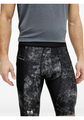 Under Armour HeatGear Iso-Chill printed shorts - Black