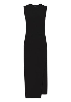 Proenza Schouler White Label asymmetric jersey midi dress - Black