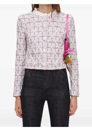 Self-Portrait high-waisted jeans - Blue