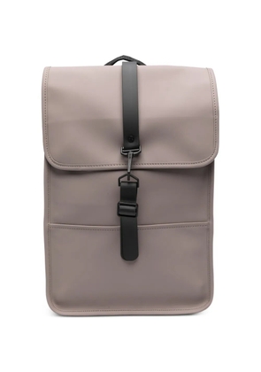 Rains carabiner-fastening foldover-top backpack - Grey