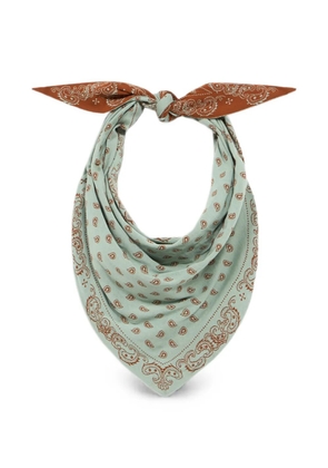 Guest In Residence Wild Rag bandana scarf - Green