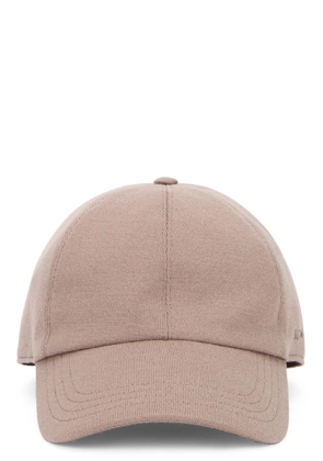 slowear logo-embroidered touch-strap cap - Neutrals