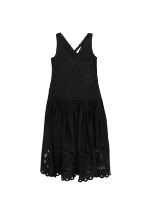 Sea Gardener midi dress - Black