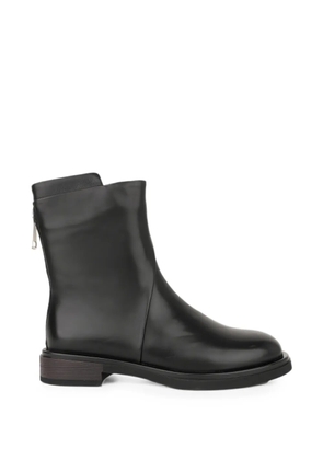 LINDA BAUMANN rear zip-fastening ankle boots - Black