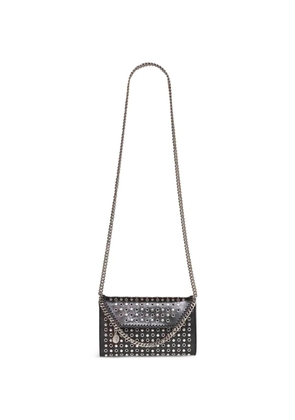 Stella McCartney Falabella studded shoulder bag - Black