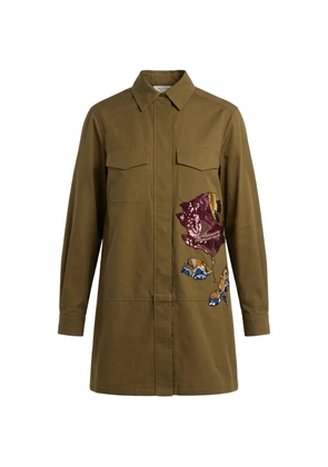 Valentino Garavani flap-pocket shirt - Green