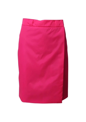Prada Pre-Owned wrap midi skirt - Pink