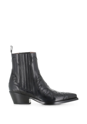 Sartore pointed-toe Chelsea boots - Black