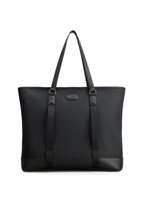 Tod's logo-patch tote bag - Black