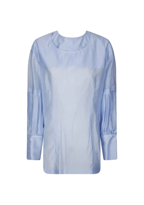 THELATEST Erin gathered-sleeve blouse - Blue