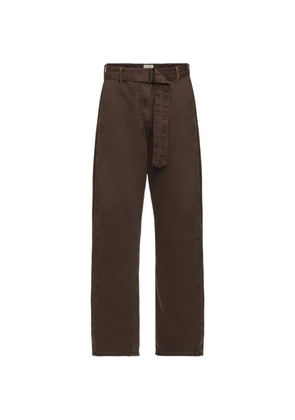 Magda Butrym belted jeans - Brown