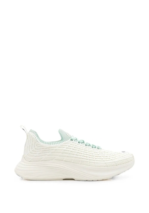 APL: ATHLETIC PROPULSION LABS TechLoom Zipline ribbed knit sneakers - White