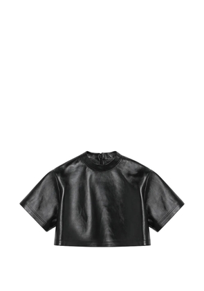 Balenciaga cropped T-shirt - Black