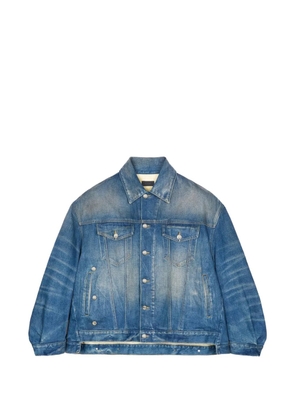 Haikure Janet faded denim jacket - Blue
