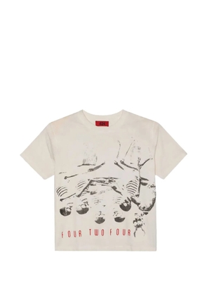 424 Lounge Tee graphic-print T-shirt - White