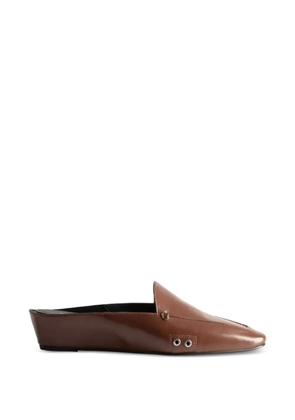 Paloma Wool Fernanda leather loafers - Brown