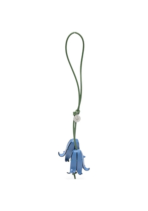 JW Anderson floral-pendant keyring - Blue