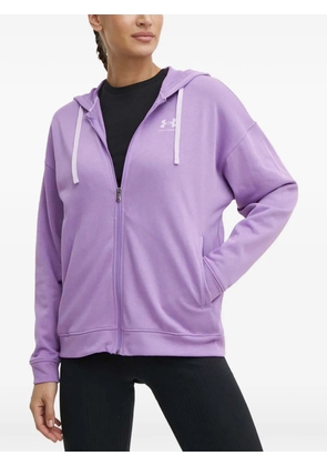 Under Armour zip hooded sweatshirt - Purple