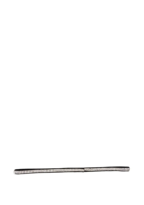 Dolce & Gabbana Pre-Owned 2000s crystal-embellishment belt - Black