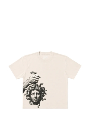 Melt graphic-print T-shirt - Neutrals