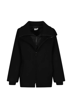 P.A.R.O.S.H. layered zip-up jacket - Black